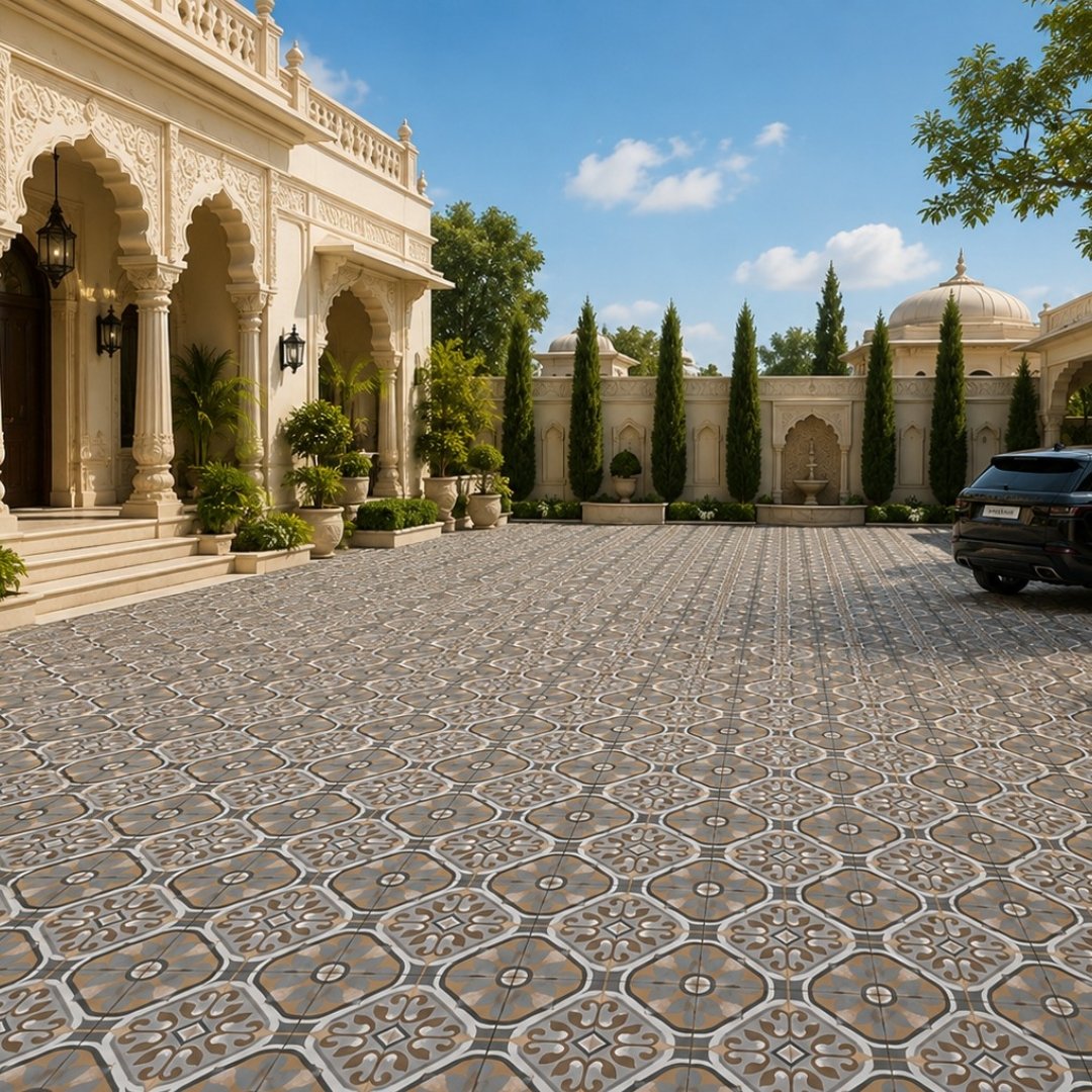 AL 10648 Geometrical Parking - My Home Studio
